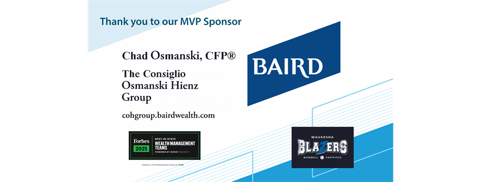 Thank you to our MVP Sponsor - The Consiglio Osmanski Hienz Group