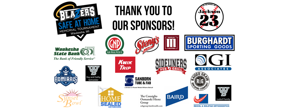 Thank you all our Sponsors!