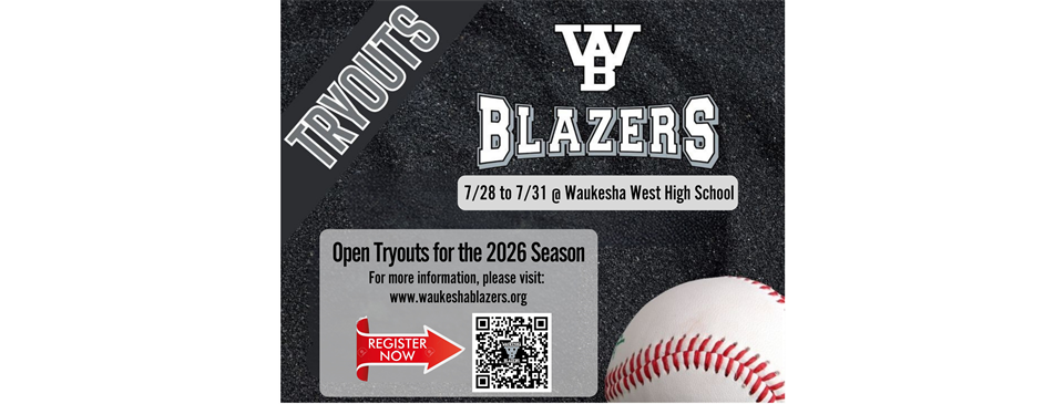 2026 Blazers Baseball Tryouts